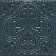 KMD3STA004BN Фес бирюзовый тёмный глянцевый 15x15x0,77 декор