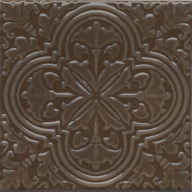 KMD3STA005BN Фес коричневый глянцевый 15x15x0,77 декор