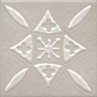 KMD3STA018GN Бахия 2 серый светлый глянцевый 9,8x9,8x0,7 декор