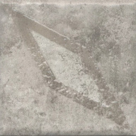 KMD3STA037GN Спартель 2 серый матовый 9,8x9,8x0,7 декор