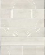 KMP3STA001RN6X Панно Мажорель белый глянцевый (из 6 частей 6х28,5) 36x28,5x1