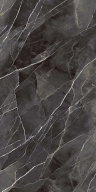 Керамогранит Laminam Diamond Calacatta Black Lucidato Starlit Book Match B 324x162 12.5 мм