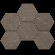 Мозаика GB03 Gabbro натуральная 25x28.5 серый Мозаика GB03 Gabbro натуральная 25x28.5 серый