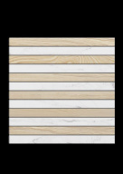 Мозаика SM01/SI03 Supreme натуральная 30x30 белый