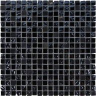 PIX714 из мрамора и стекла, чип 15x15 мм, сетка 300х300x8 мм