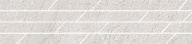 SG144/003T Бордюр Гренель серый светлый мозаичный 46,8x9,8x0,9