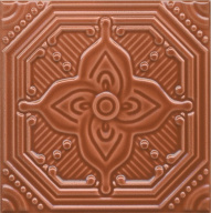 SSA005 Декор Салинас оранжевый 15х15