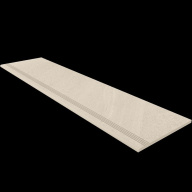 Ступень GB01 Gabbro натуральная 30x120 белый